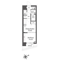 ブランシエスタ品川大井町パークエッジ 309