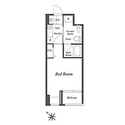 ニューシティアパートメンツ新川2 203