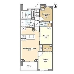 ジェーピーノイエ等々力 702