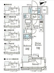リビオメゾン御茶ノ水イースト 1204