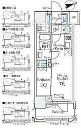 リビオメゾン御茶ノ水イースト 1304