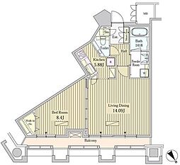 モメント汐留 1709