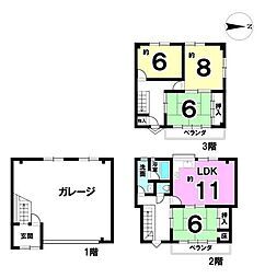 中古テラスハウス　磯城郡田原本町新木