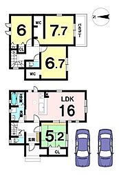 新築戸建 橿原市菖蒲町2丁目　リナージュ　全2区画