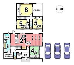 新築戸建 大和高田市西坊城　全5区画