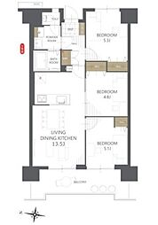 千舟リバーサイドヴィラD棟