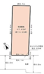 豊島区高田　建築条件無し売地