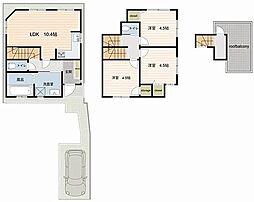 川口市桜町3丁目貸家 -