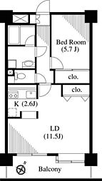 パークサイドハイツタケノヤ 206