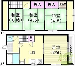 鈴蘭台東町戸建て