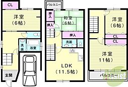 兵庫区上沢通7丁目貸家