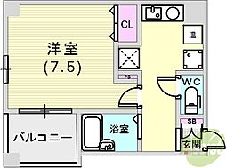 ヴィラ神戸II 704