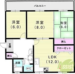 ひよどり台3団地20号棟 402