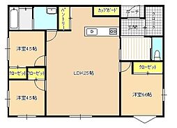 飯田市鼎切石平屋住宅