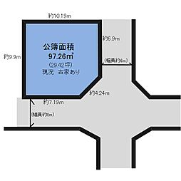 小松四丁目 建築条件無し売地