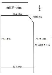 富松町1丁目土地