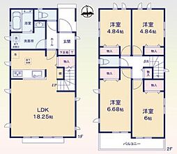 沼津市東椎路新築分譲住宅　全2棟