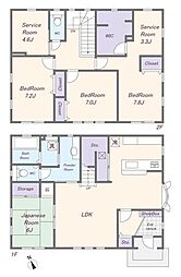 裾野市深良中古住宅