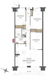 シャルマンコーポ三島 810