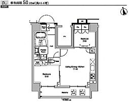 プラウドフラット上野松が谷 401