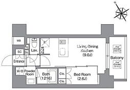 バウスフラッツ蔵前 902