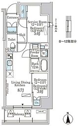 パークアクシス浅草田原町ガーデン 704