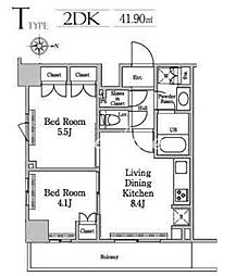 レジディア南品川II 803