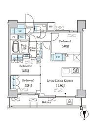 JPノイエ西蒲田 1402
