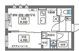 ＣＯＣＯＣＵＢＥ大森西 301