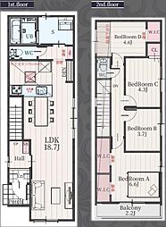 名古屋市緑区桃山1期　1号棟
