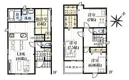 志木市柏町6丁目　新築戸建て　20期　2号棟