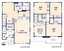 吉川市中野　新築戸建て　5期　2号棟