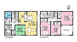 戸田市美女木2丁目　新築一戸建て　第35　1号棟