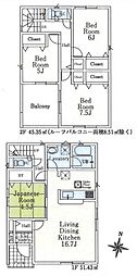 ふじみ野市仲　新築一戸建て　第4　3号棟