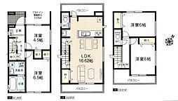 富士見市関沢2丁目　新築戸建て　III　1号棟