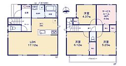 三郷市高洲1丁目　新築一戸建て　2期　1号棟