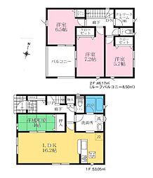 蓮田市西新宿3丁目　新築一戸建て　第8　3号棟