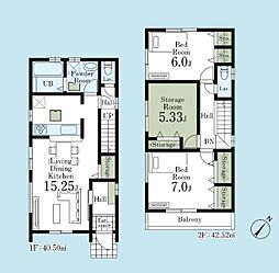 志木市柏町2丁目　新築一戸建て　第12　1号棟