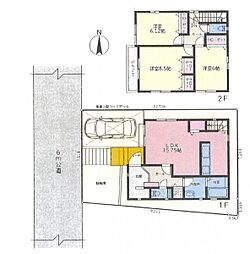 川口市戸塚南5丁目　新築一戸建て　1号棟