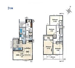 練馬区大泉学園町3丁目　新築一戸建て　2号棟