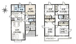 新座市馬場2丁目　新築戸建て　12期　3号棟