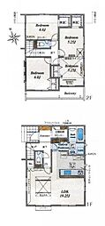 上尾市大字瓦葺　新築一戸建て　4号棟