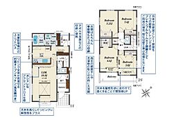 北本市本宿6丁目　新築一戸建て　2号棟