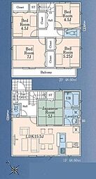 清瀬市下宿2丁目　新築一戸建て　第14　2号棟