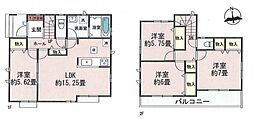 草加市谷塚上町　新築戸建て　Ａ号棟