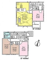 和光市白子3丁目　新築戸建て　322　1号棟