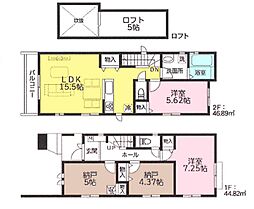 練馬区石神井台8丁目　新築戸建て　4期　2号棟