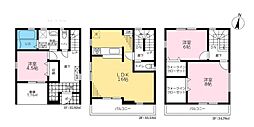 川口市大字里　新築一戸建て　1号棟