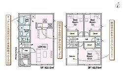 川口市前野宿　新築一戸建て　第4　2号棟