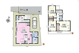 川口市本前川3丁目　新築一戸建て　5期　1号棟